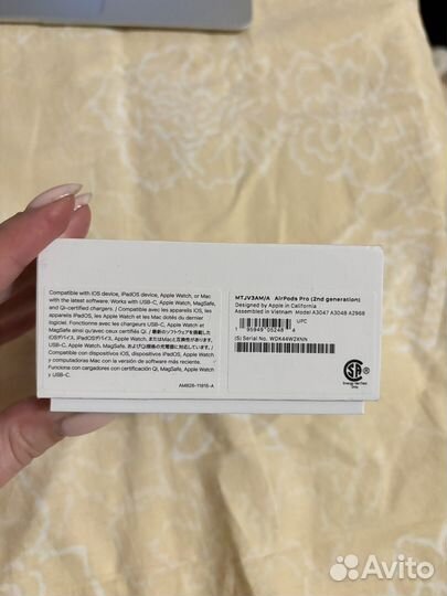 Коробка от airpods pro 2