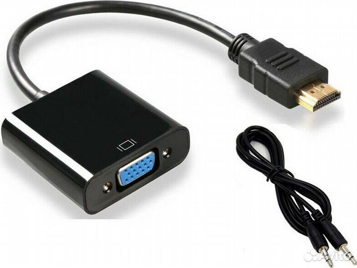 Переходники hdmi-VGA-micro USB-Aux