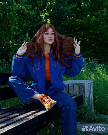 Парик рыжиий