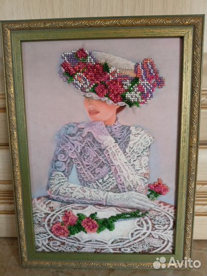 Картина вышивка бисером