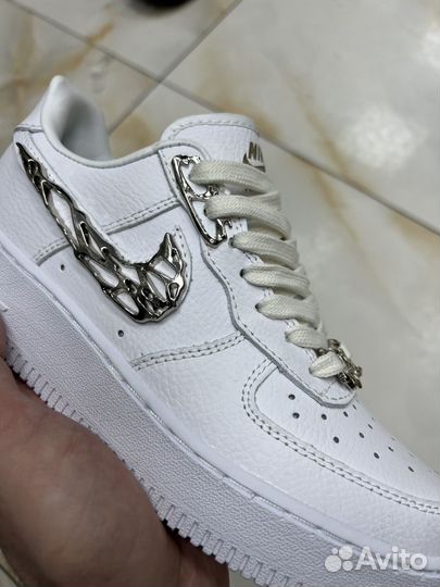 Nike air force 1 low molten metal