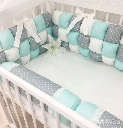 Бортики в кроватку