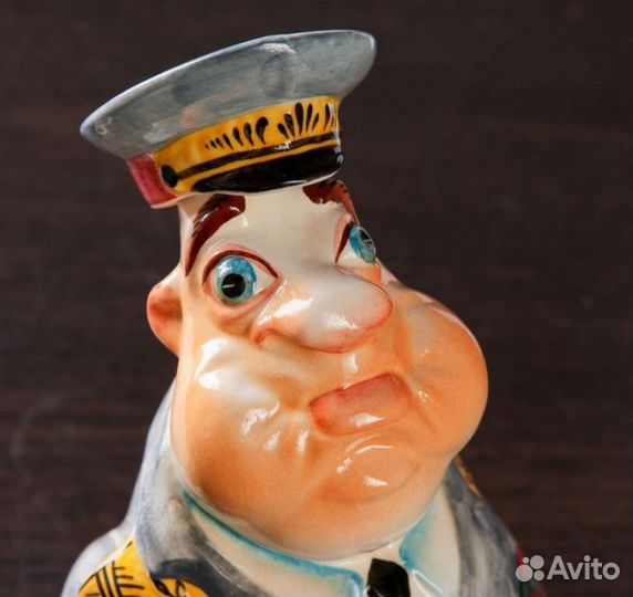 Набор фарфоровый штоф 