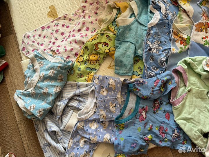 Детские вещи пакетом на мальчика 50 56 62 68 торг