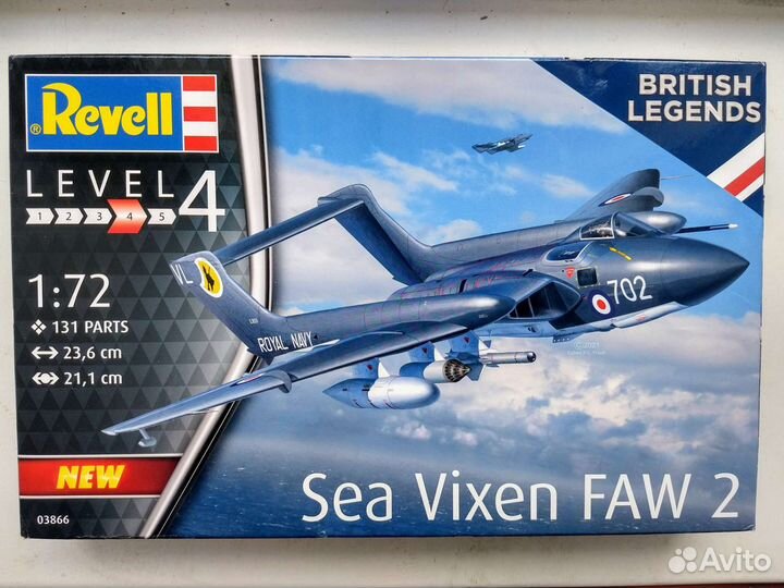 Revell 03866 1/72 De Havilland Sea Vixen F.A.W.2