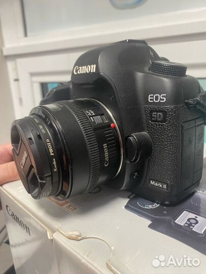 Фотоаппарат Canon EOS 5D Mark II+Объектив Canon EF