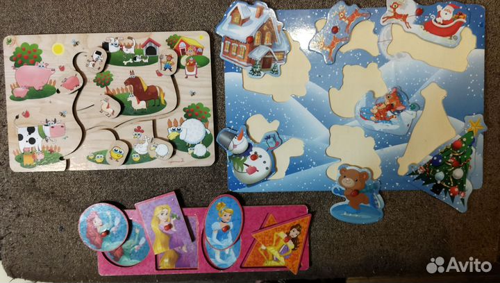 Развивающие деревянные бизиборды