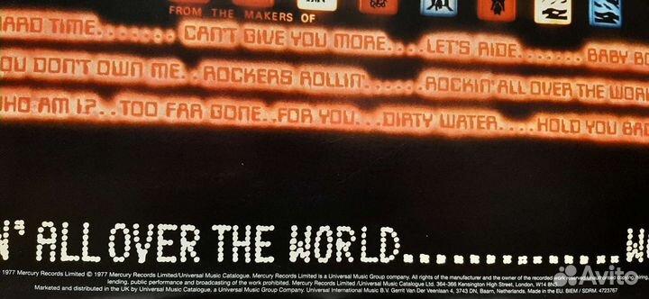 Status Quo -Rockin' all Over the World (1977/2015)