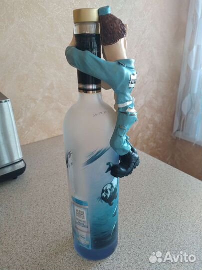 Фигурка керамическая на бутылку штрафная