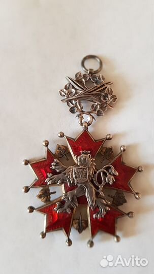 Чехословакия до 1940г. Орден Белого льва