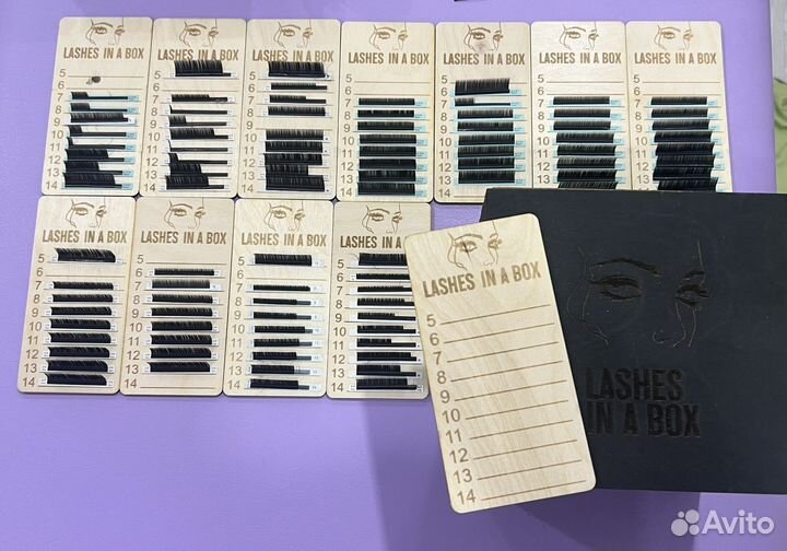 Lashbox органайзер для наращивания ресниц