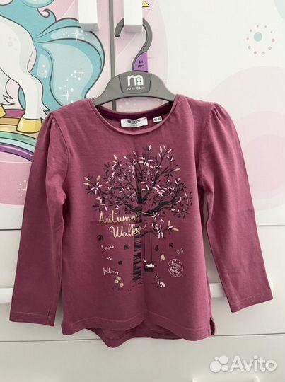 Футболки/лонги/рубашка/водолазка 86-110