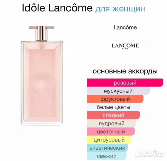 Миниатюра 25 мл ОАЭ Lancome Idole