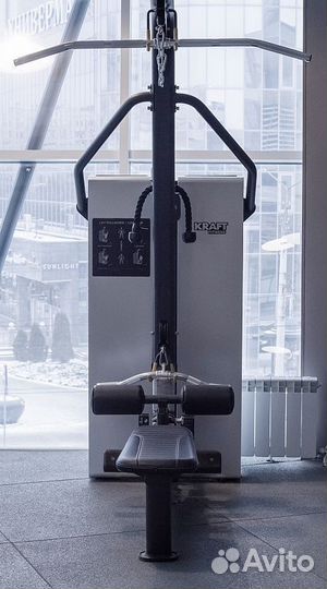 Тяга сверху/Гребля сидя Kraft Fitness exact kfdxp