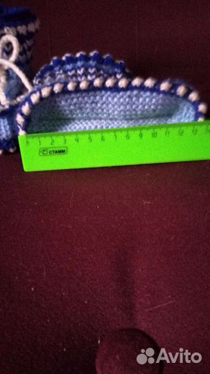 Пинетки вязаные