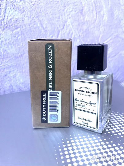 Zielinski Rozen духи Vetiver & Lemon, Bergamot 25