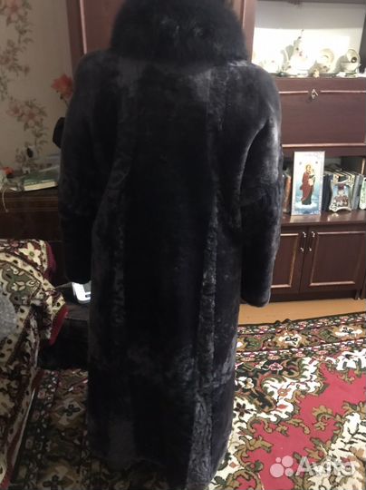 Шуба мутоновая 52 54