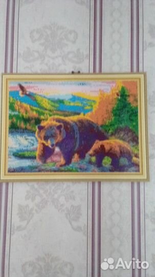 Картина алмазная мозайка готовая