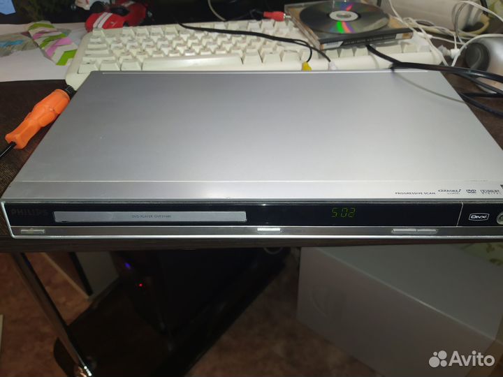 Dvd проигрыватель Philips DVP3148/51 с караоке