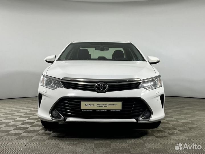 Toyota Camry 2.5 AT, 2016, 177 370 км