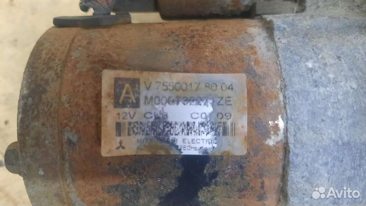 Стартер peugeot 308