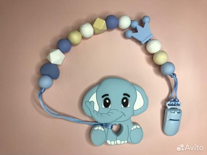 Держатель для соски пустышки грызунок