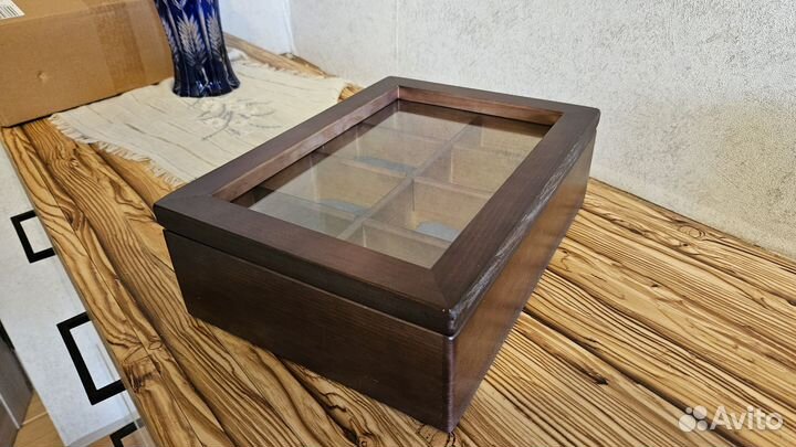 Шкатулка для часов дерево