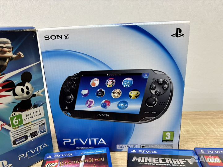 PlayStation Vita 8Gb прошитая 20+ игр