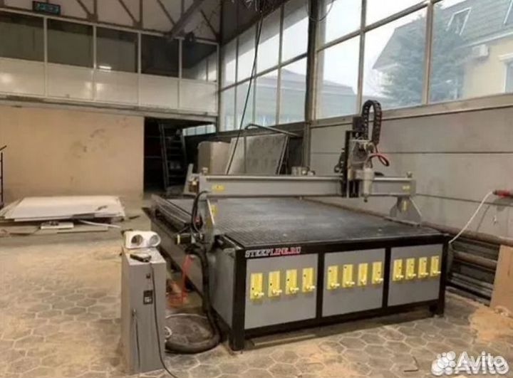 Станок чпу фрезерный по дереву камню цв. металлу