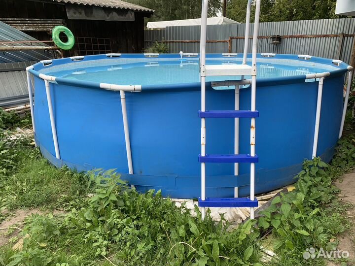 Каркасный бассейн 457 122 бу