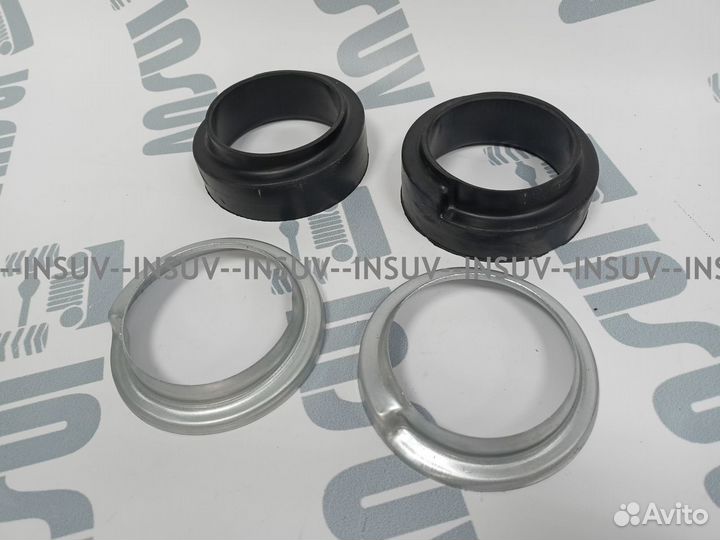 Проставки под задние пружины Нива лифт +30мм резин