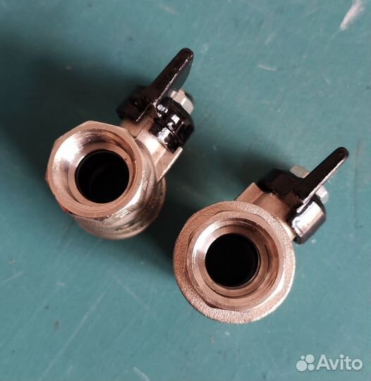 Кран шаровый в/в, ручка бабочка, 1/2