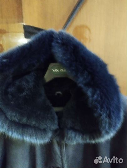 Дубленка 46-48 натуральный мех