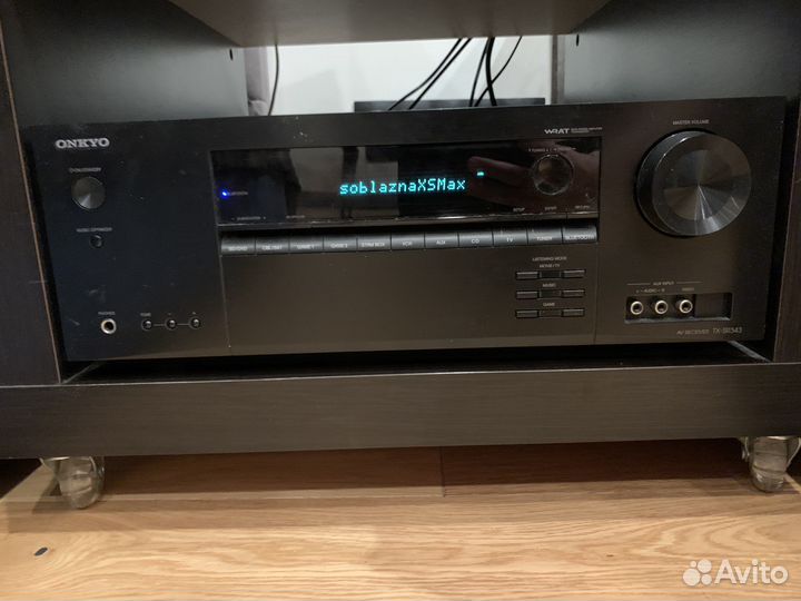 Ресивер onkyo tx sr 343 black