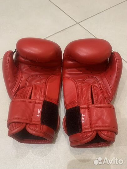 Боксерские перчатки детские 4 oz