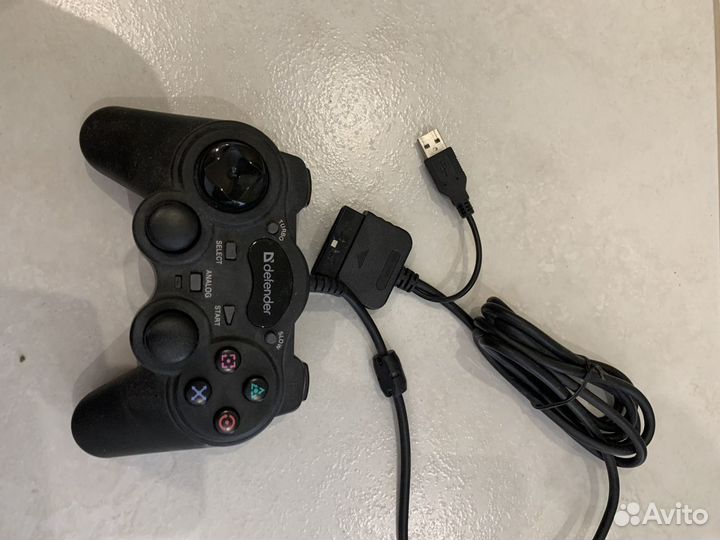 Геймпад чёрный PS/PC