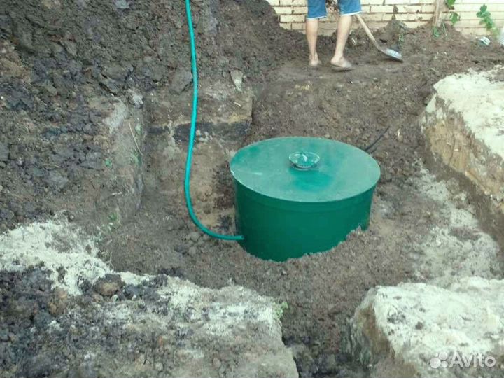 Септик эко Енот 8 под ключ