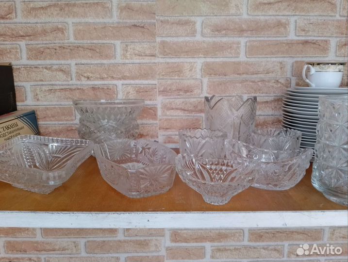 Хрустальная посуда СССР