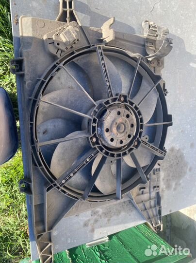 Вентилятор охлаждения рено меган 1