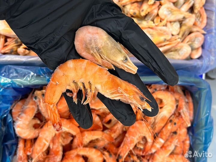 Креветки королевские 30/40, северная 90/120