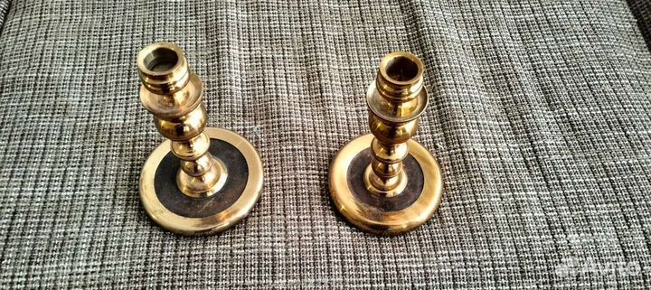 Подсвечник латунь