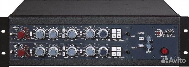 AMS Neve 1081 3U rack & PSU (empty) houses up to 2
