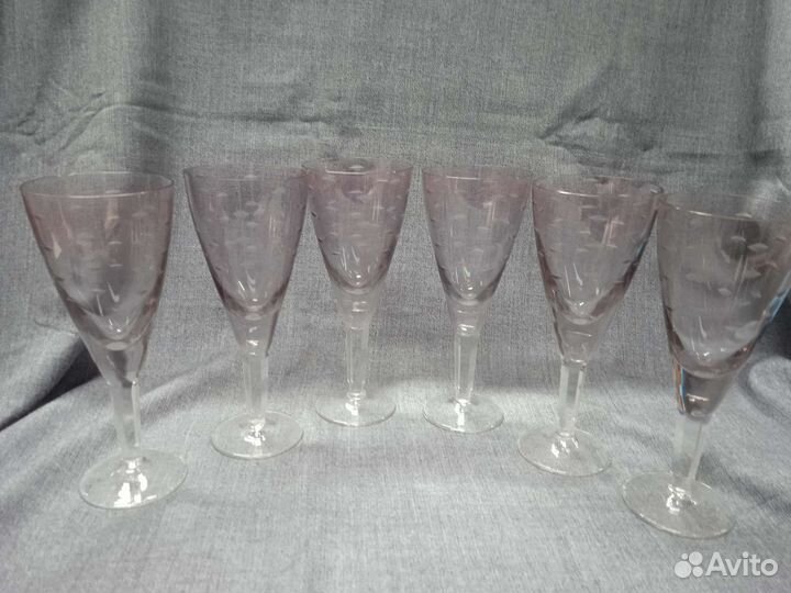 Рюмки, фужеры, стаканы СССР