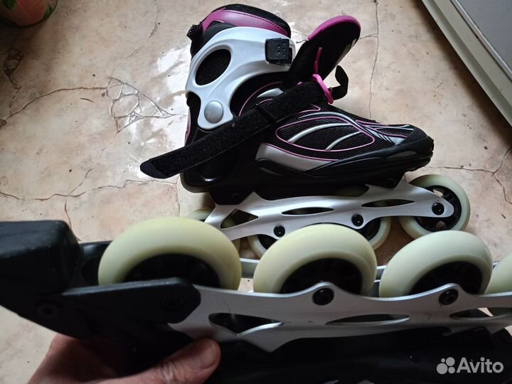 Роликовые коньки fila master df женские 41 EU р-р
