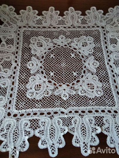 Салфетка вологодское кружево Антикварное кружево