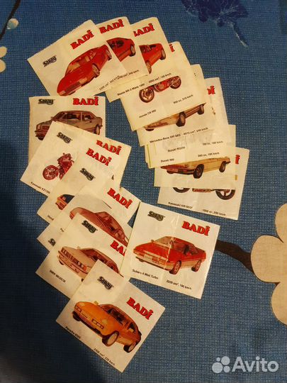 Вкладыши полные серии