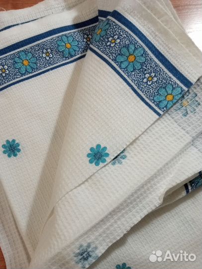 Отрез вафельной ткани СССР