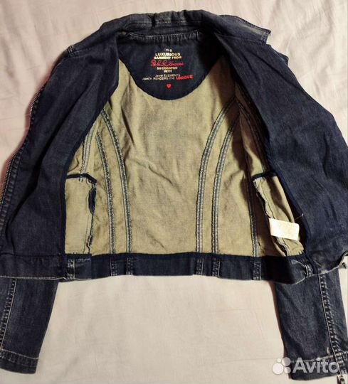 Джинсовка косуха Patrizia pepe