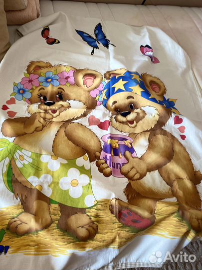 Детское одеяло+ постельное белье