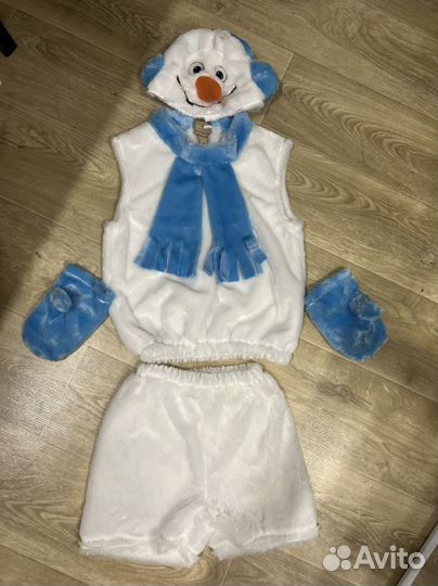 Новогодний костюм Снеговик
